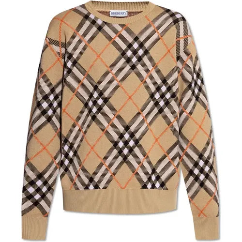 Wool sweater , male, Sizes: S, XS, M - Burberry - Modalova