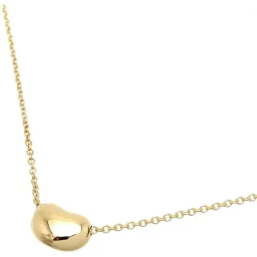 Pre-owned Gold necklaces , female, Sizes: ONE SIZE - Tiffany & Co. Pre-owned - Modalova