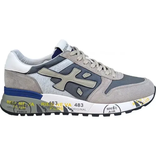 Canvas sneakers in contrasts , male, Sizes: 11 UK - Premiata - Modalova