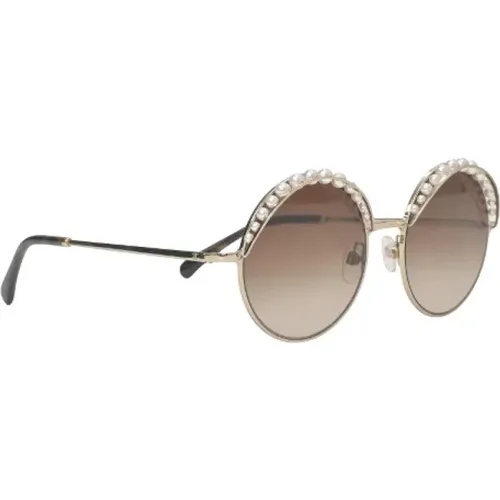 Pre-owned Metal sunglasses , female, Sizes: ONE SIZE - Chanel Vintage - Modalova