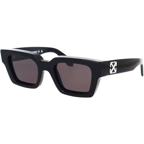 Virgil 11007 Sonnenbrille Neues Weißes Logo - Off White - Modalova