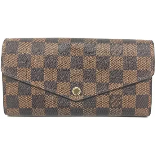 Pre-owned Canvas wallets , female, Sizes: ONE SIZE - Louis Vuitton Vintage - Modalova