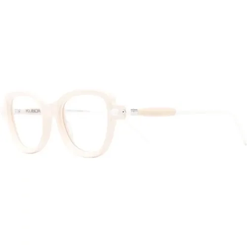 White Optical Frame for Everyday Use , female, Sizes: 49 MM - Kuboraum - Modalova