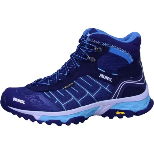 Blaue Outdoorschuhe , Damen, Größe: 40 1/2 EU - Meindl - Modalova