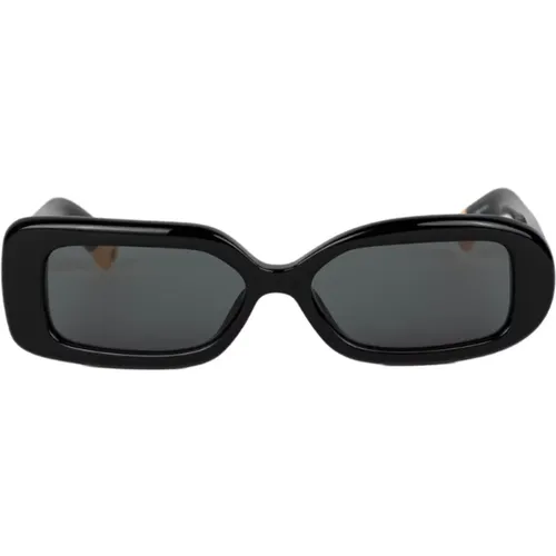 Acetate Sunglasses Round Square Style , unisex, Sizes: ONE SIZE - Jacquemus - Modalova