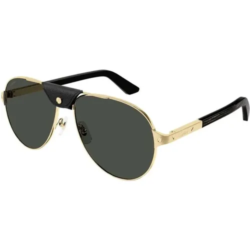 Stylish Sunglasses , unisex, Sizes: 60 MM - Cartier - Modalova