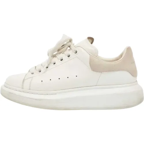 Pre-owned Leather sneakers , female, Sizes: 5 1/2 UK - Alexander McQueen Pre-owned - Modalova