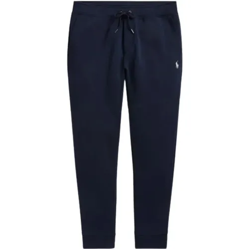 Marineblaue Jogginghose mit Verstellbarem Bund , Herren, Größe: M - Polo Ralph Lauren - Modalova