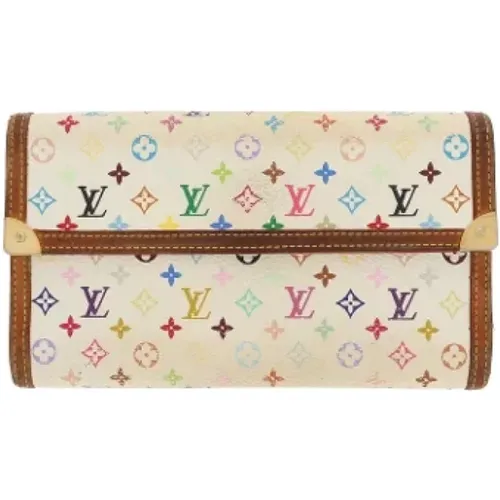 Pre-owned Leather wallets , female, Sizes: ONE SIZE - Louis Vuitton Vintage - Modalova