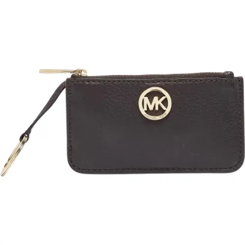 Pre-owned Leather wallets , female, Sizes: ONE SIZE - Michael Kors Pre-owned - Modalova