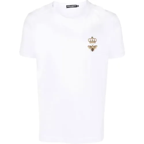 T-Shirts , Herren, Größe: L - Dolce & Gabbana - Modalova