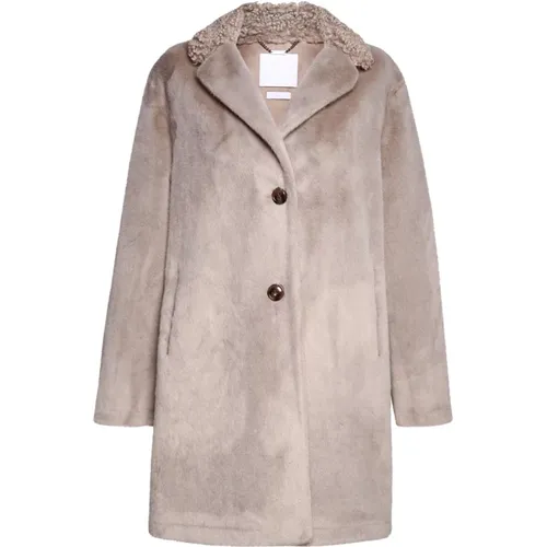 Faux Fur Coat , Damen, Größe: S - RICH & ROYAL - Modalova