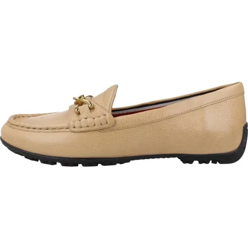 Stilvolle Loafers für Frauen , Damen, Größe: 37 1/2 EU - Geox - Modalova