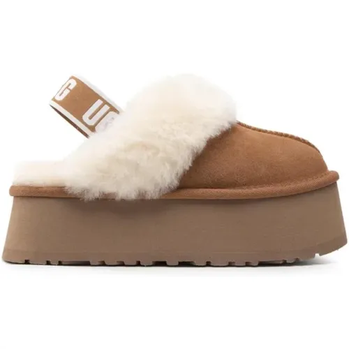 Gemütliche Plateau-Sandalen Funkette , Damen, Größe: 36 EU - Ugg - Modalova