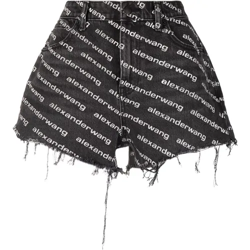 Shorts , Damen, Größe: W24 - alexander wang - Modalova