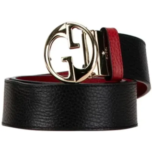 Pre-owned Leather belts , female, Sizes: ONE SIZE - Gucci Vintage - Modalova