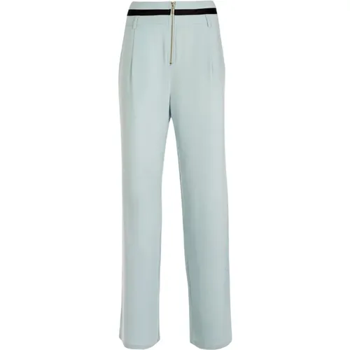 Elegant Palazzo Pants Ice Sky , female, Sizes: S - Liu Jo - Modalova