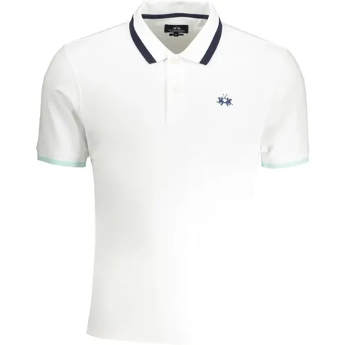 Slim Fit Polo Shirt with Contrast Details , male, Sizes: M, L, S, 3XL, XL, 2XL - LA MARTINA - Modalova