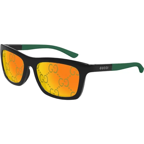 Yellow Sunglasses Gg1735S , male, Sizes: 54 MM - Gucci - Modalova