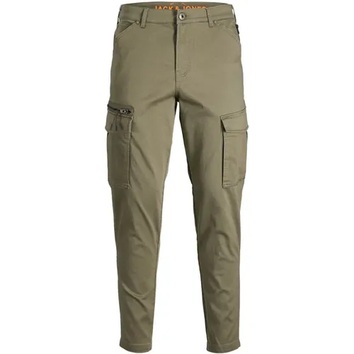 Cargo Hose Stace Dex mit Taschen , Herren, Größe: W31 L34 - jack & jones - Modalova