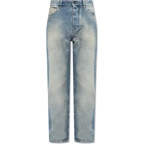 Jeans with vintage effect , male, Sizes: W32, W33, W31 - Amiri - Modalova