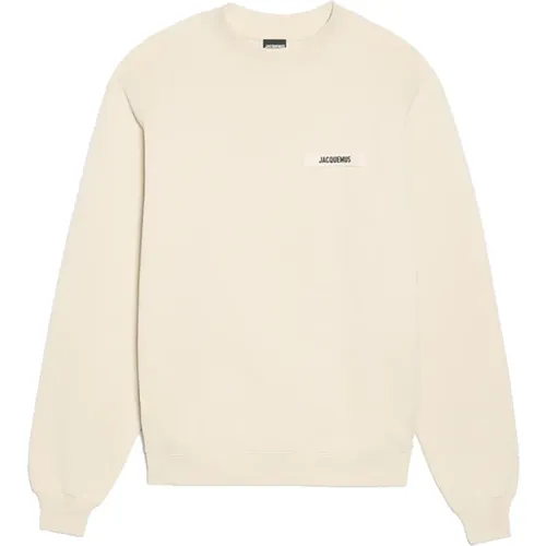 Gros Grain Cotton Sweatshirt , male, Sizes: M, S - Jacquemus - Modalova