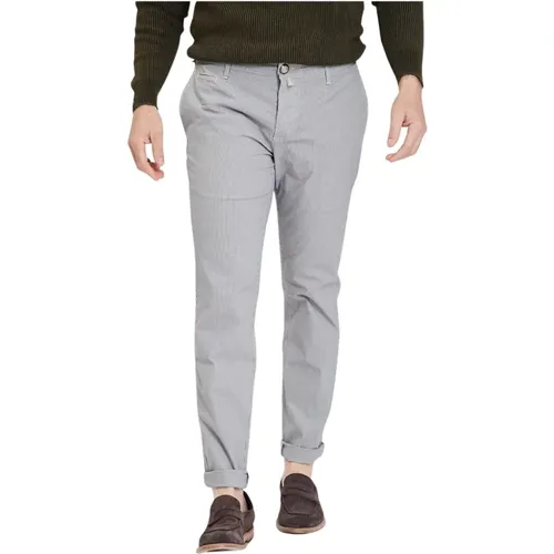 Slim Fit Ricky Trousers , male, Sizes: W35 - Jacob Cohën - Modalova