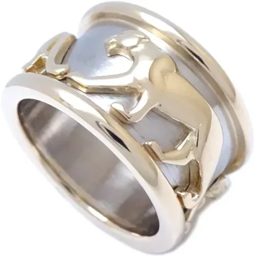 Pre-owned Metal rings , female, Sizes: ONE SIZE - Cartier Vintage - Modalova