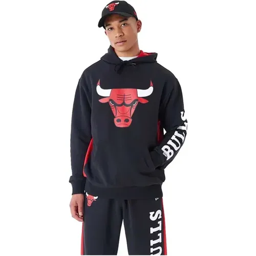 NBA Chicago Bulls Hoodie , Herren, Größe: L - new era - Modalova