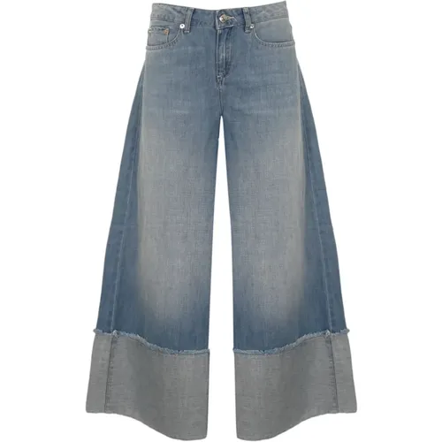 High Waist Denim Jeans , female, Sizes: W29 - Roy Roger's - Modalova