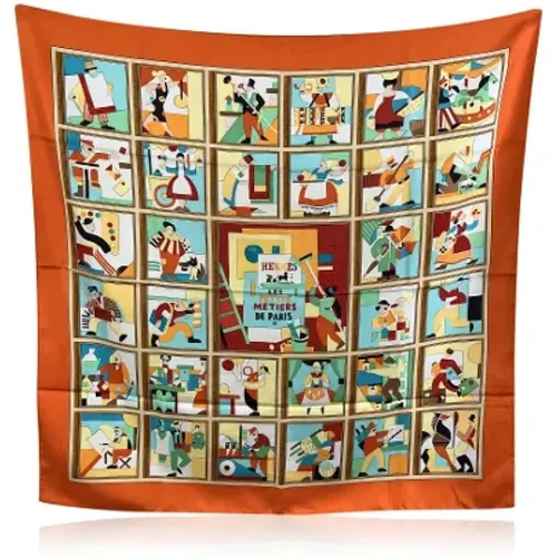 Pre-owned Silk scarves , female, Sizes: ONE SIZE - Hermès Vintage - Modalova