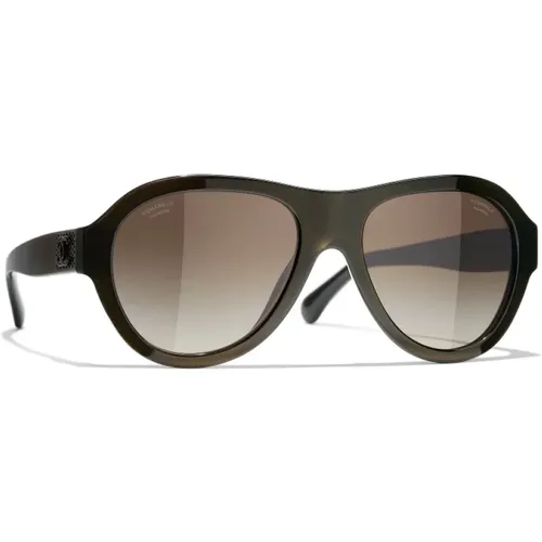 Sunglasses , female, Sizes: 57 MM - Chanel - Modalova