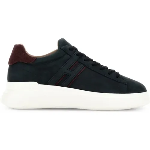 Blaue Herren Sneakers Urban Casual Stil , Herren, Größe: 39 EU - Hogan - Modalova