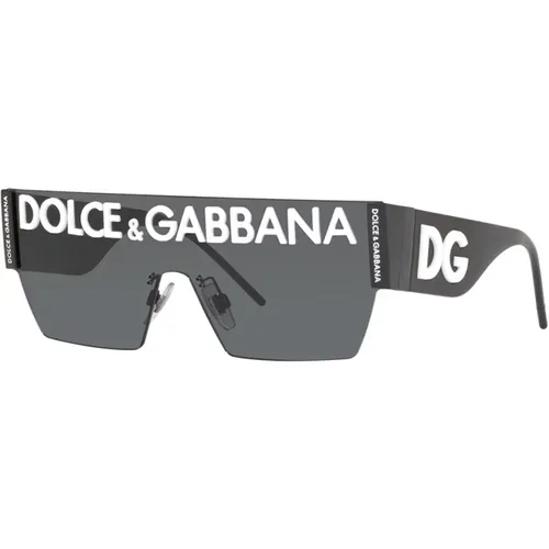 Quadratische Metall Sonnenbrille - Dolce & Gabbana - Modalova