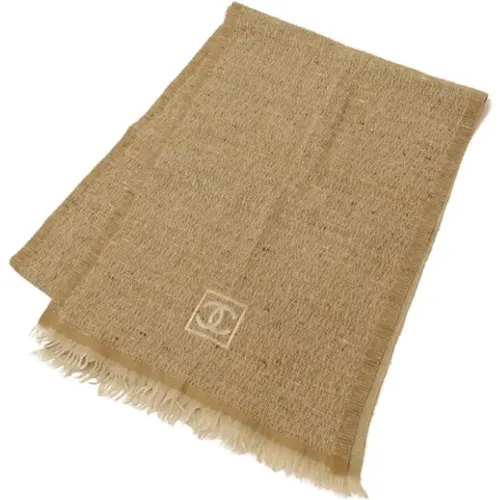 Pre-owned Wool scarves , female, Sizes: ONE SIZE - Chanel Vintage - Modalova