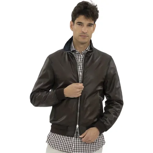 Leather Jacket , male, Sizes: L - The Jack Leathers - Modalova