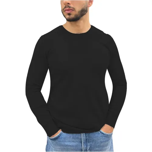 Rundhals Pullover , Herren, Größe: L - Gaudi - Modalova