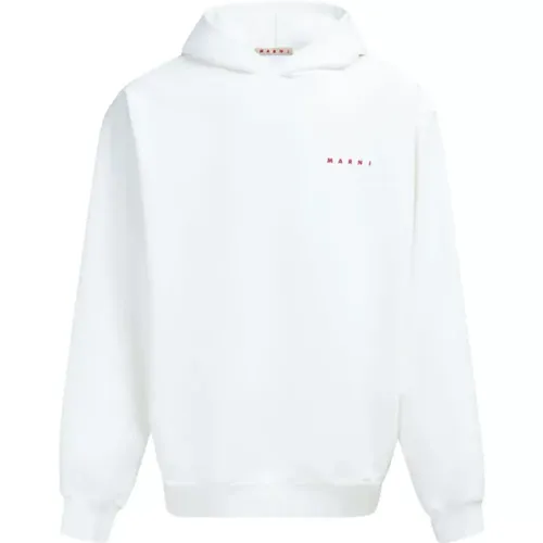 Faltiger Sweatshirt , Herren, Größe: L - Marni - Modalova