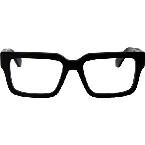 Stylish Optical Style 15 Glasses , unisex, Sizes: 54 MM - Off White - Modalova