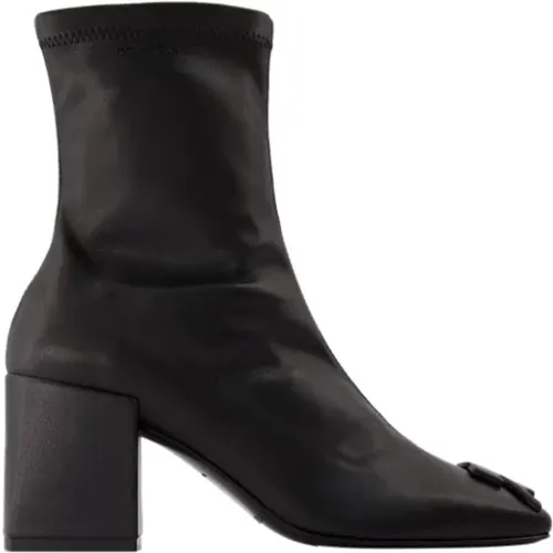 Canvas boots , female, Sizes: 4 UK - Courrèges - Modalova