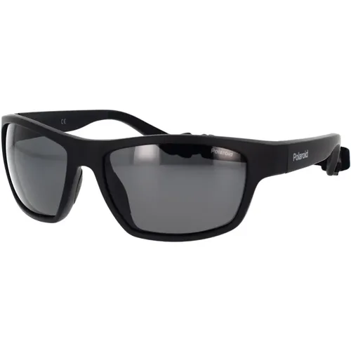 Sporty Sunglasses with Strap , unisex, Sizes: 60 MM - Polaroid - Modalova