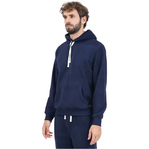 Blaue Pullover , Herren, Größe: M - Ralph Lauren - Modalova