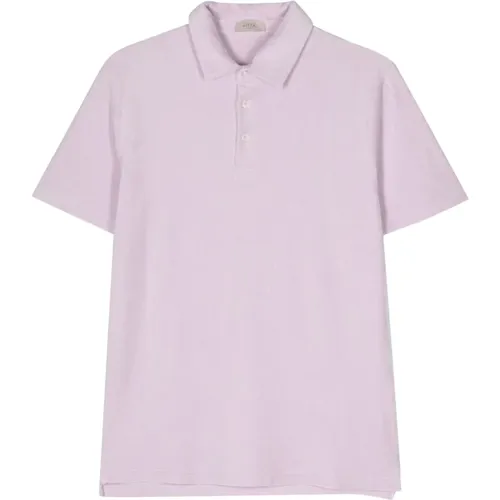 Frottee Polo Shirt Altea - Altea - Modalova