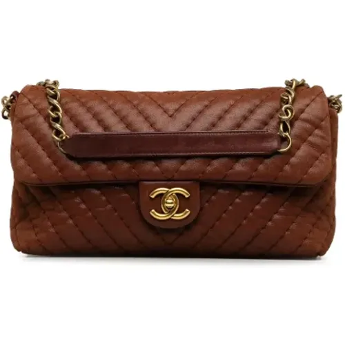 Pre-owned Leather handbags , female, Sizes: ONE SIZE - Chanel Vintage - Modalova