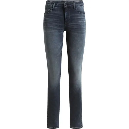 Bequeme Curve X 5-Pocket Jeans , Damen, Größe: W25 - Guess - Modalova