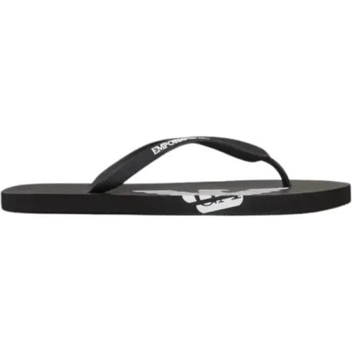 Sliders, Stylish Model , male, Sizes: 6 UK - Emporio Armani - Modalova