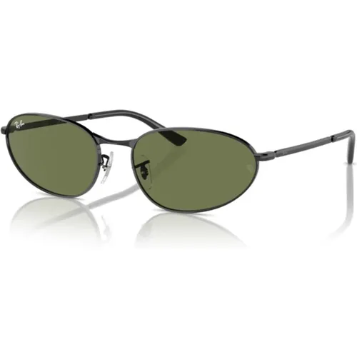 Classic Unisex Oval Sunglasses Rb3734 , unisex, Sizes: 56 MM - Ray-Ban - Modalova