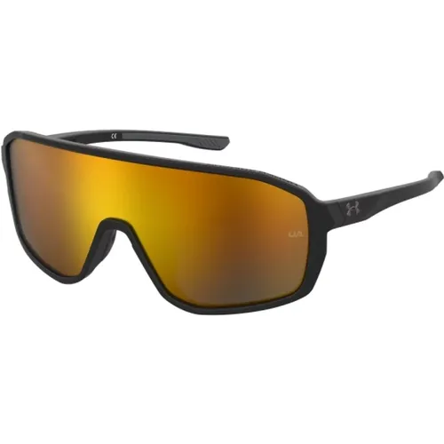 Schwarze Resin-Sonnenbrille für Männer - Under Armour - Modalova