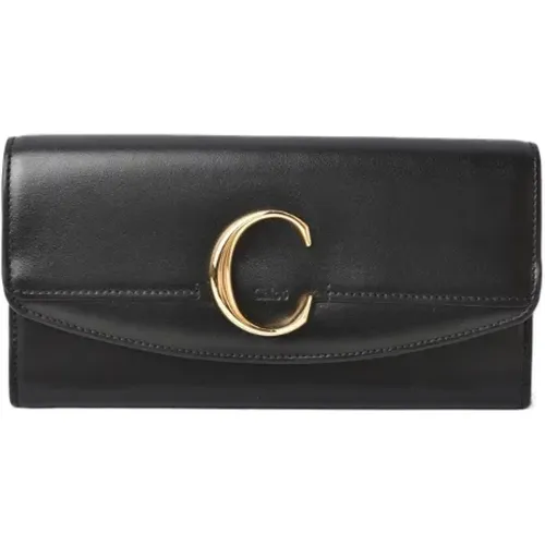 Pre-owned Leather wallets , female, Sizes: ONE SIZE - Chloé Pre-owned - Modalova