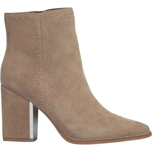 Side zip studded bootie , Damen, Größe: 42 EU - Alma en Pena - Modalova